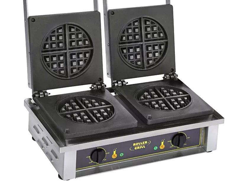 Roller Grill GED75 Double Waffle Maker